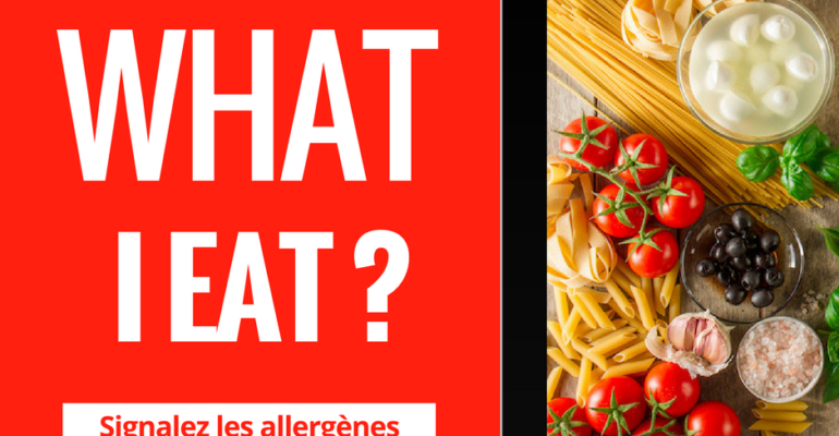 Tableau allergène – comment afficher les allergènes ?