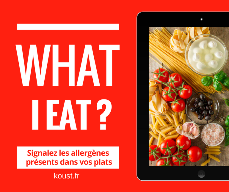 Tableau allergène – comment afficher les allergènes ?