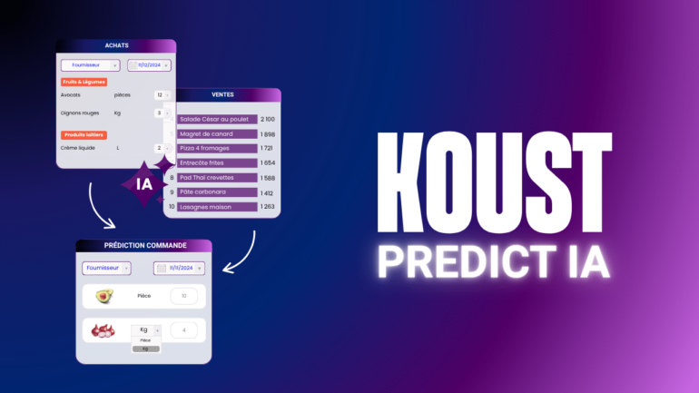 IA en restauration : mieux prévoir, mieux gérer