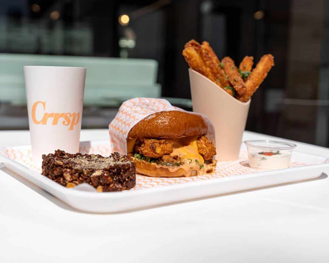 Burger et frites de CRRSP