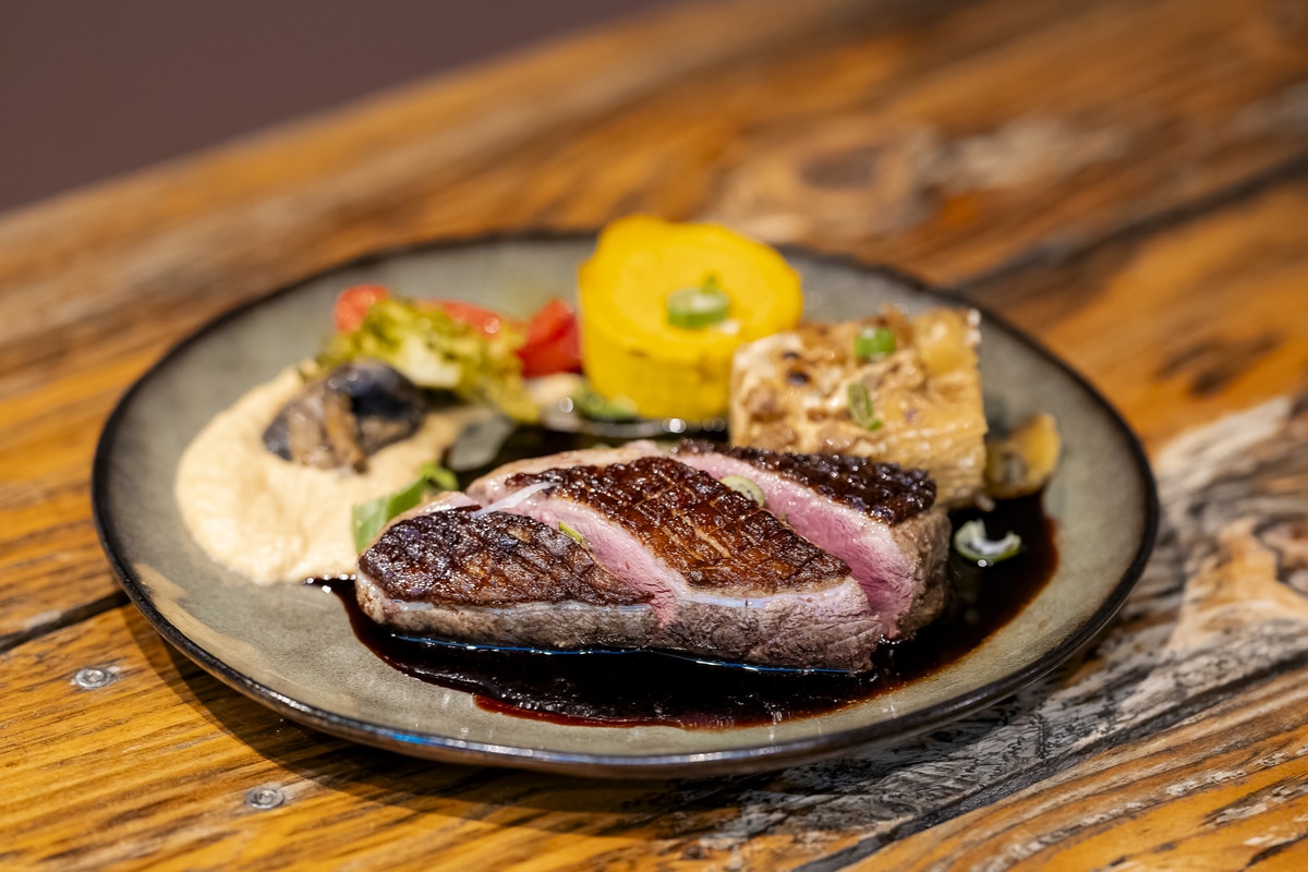 Plat servi au restaurant L’Écluse